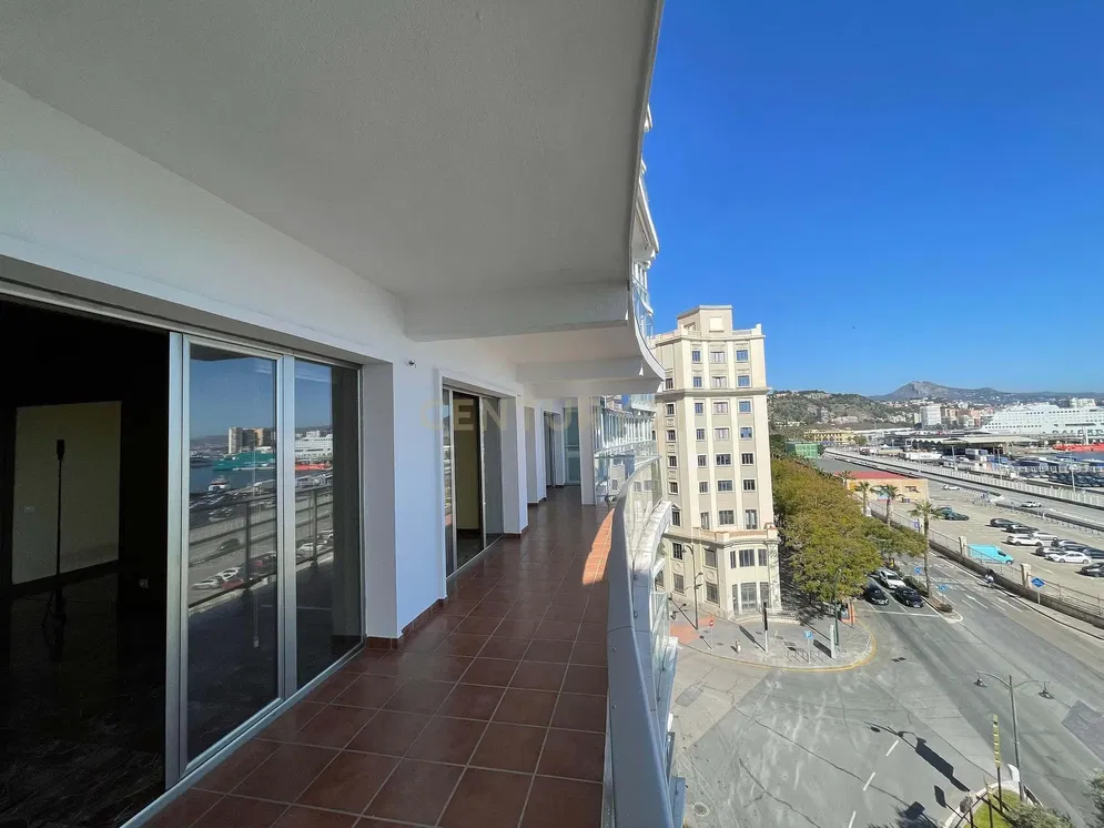 Balkon; blick, fliesenboden