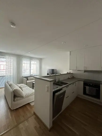 Soggiorno; pavimento in legno, luce naturale