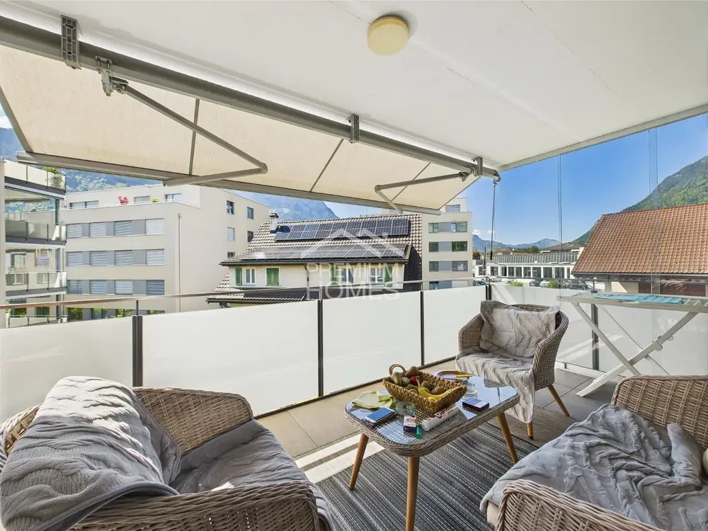 Balkon; blick, tageslicht