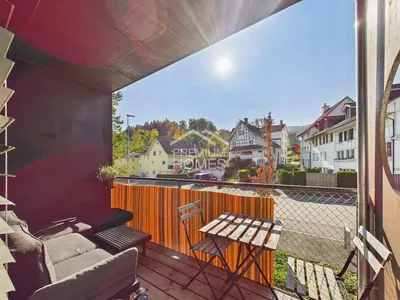 Balkon; blick, tageslicht