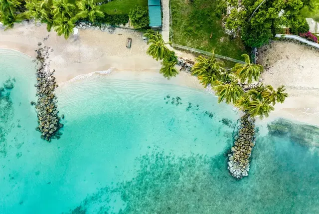 House and surroundings; view, natural light
