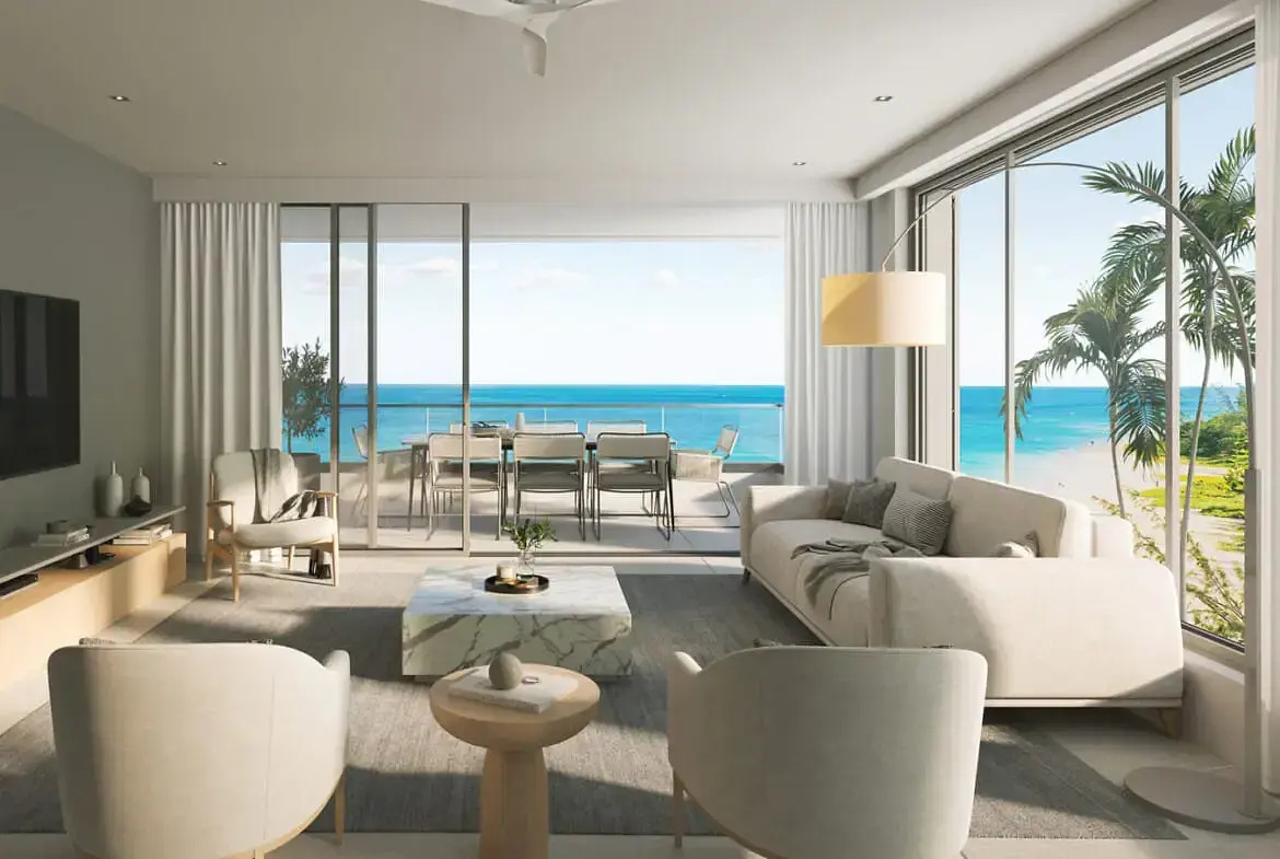 Salon; vue, lumière naturelle, style moderne