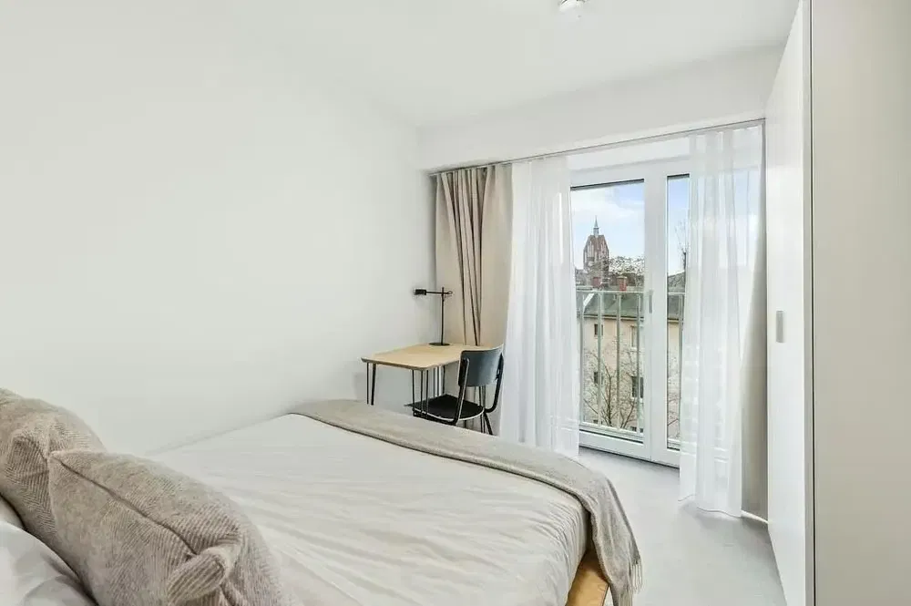 Schlafzimmer; blick, tageslicht