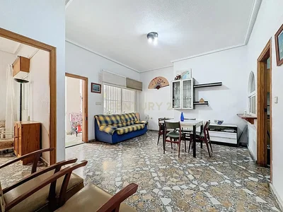 Living room; tile floor, natural light