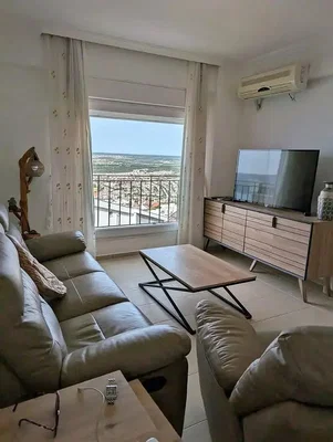 Living room; view, natural light, modern style