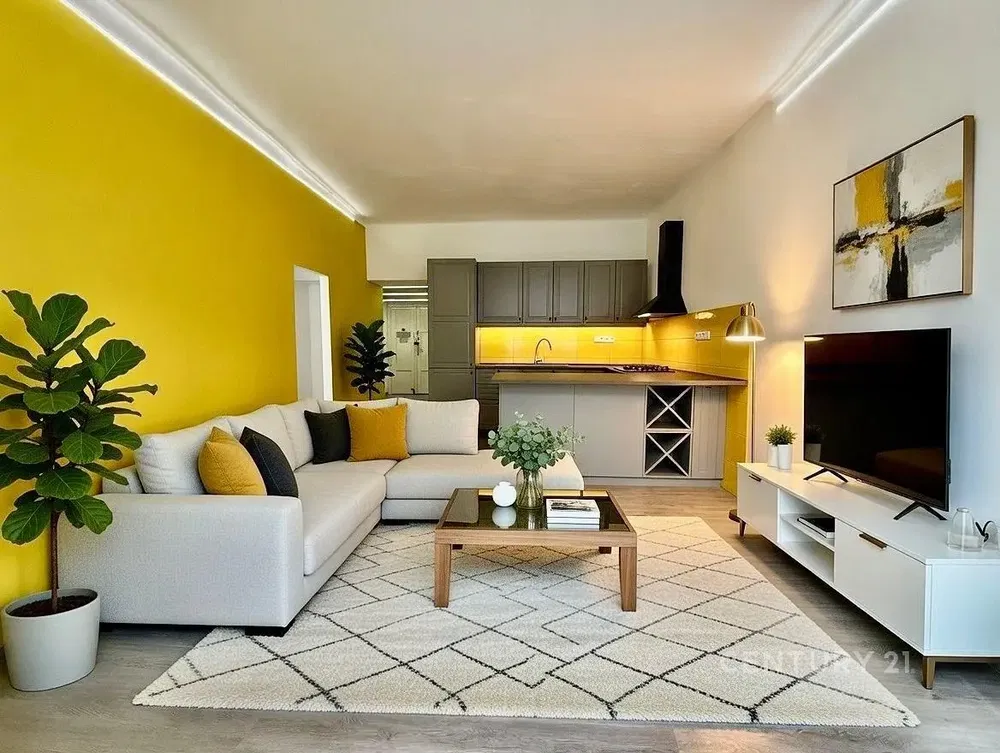 Wohnzimmer; tageslicht, moderner stil