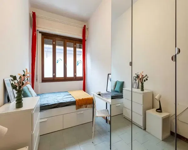 Schlafzimmer; tageslicht, moderner stil