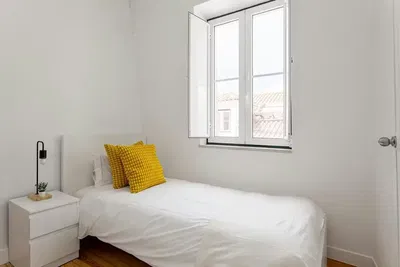 Bedroom; natural light, view