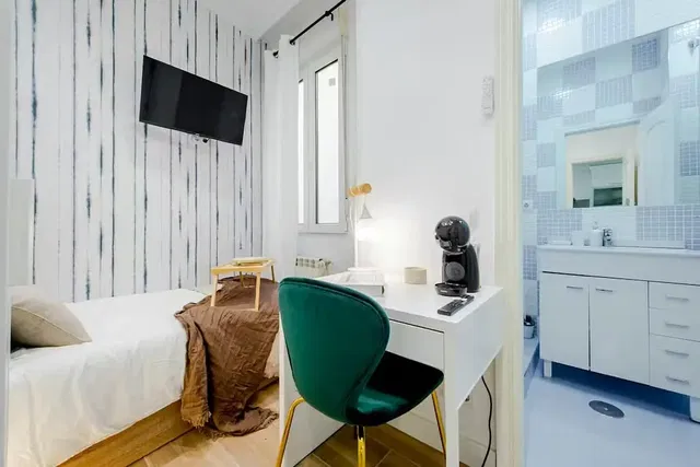 Chambre; lumière naturelle