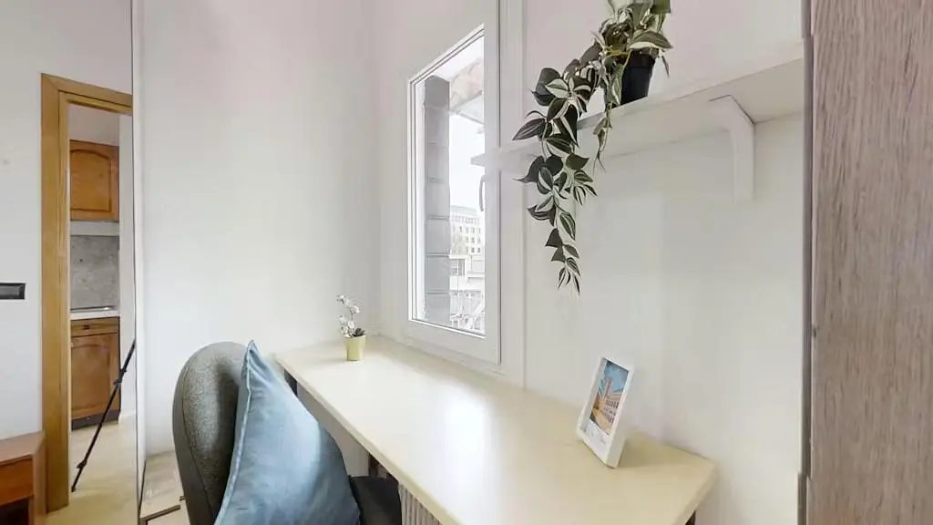 Schlafzimmer; tageslicht, moderner stil