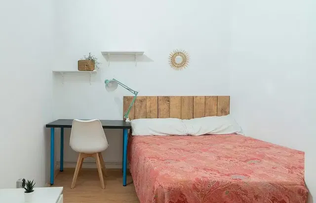Chambre; lumière naturelle, style moderne