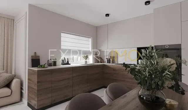 Kuchnia; sprzęt kuchenny, światło dzienne, styl nowoczesny