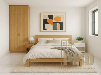 Chambre; parquet, style moderne, lumière naturelle