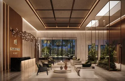 Obývací pokoj; výhled, přirozené světlo, moderní styl