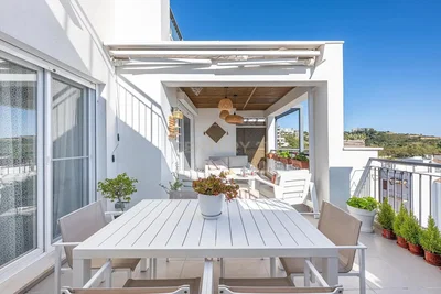 Terrasse; vue, lumière naturelle