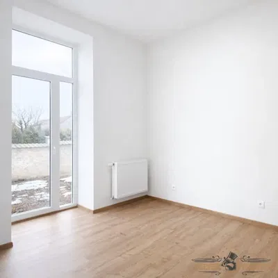 Wohnzimmer; blick, holzboden, tageslicht