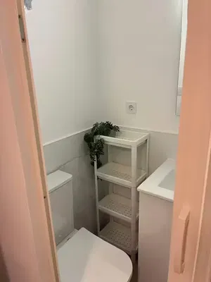 Tuvalet; doğal ışık, tadilatlı