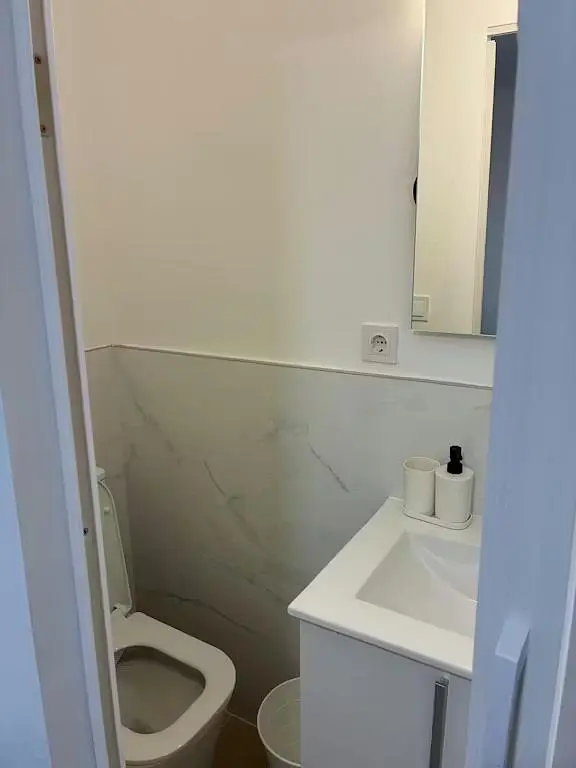 Toilette; tageslicht