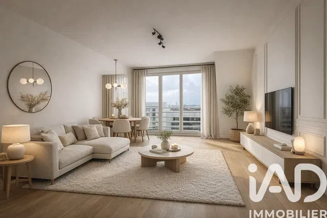 Salon; vue, lumière naturelle, style moderne, parquet