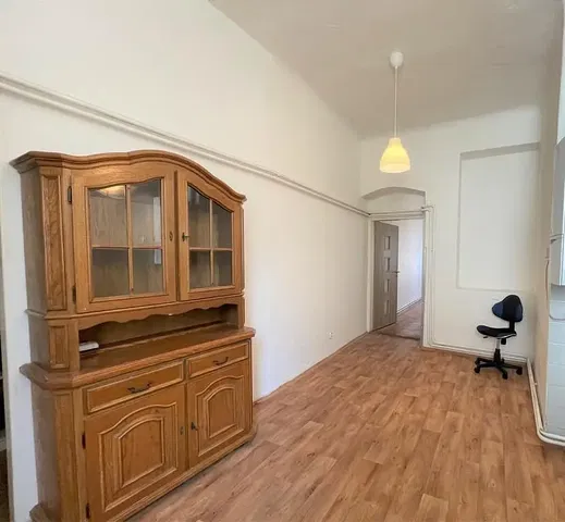 Living room; wood floor, natural light