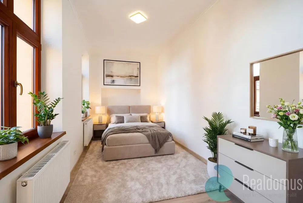 Schlafzimmer; tageslicht, moderner stil