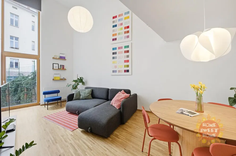 Хол; гледка, естествена светлина, модерен стил