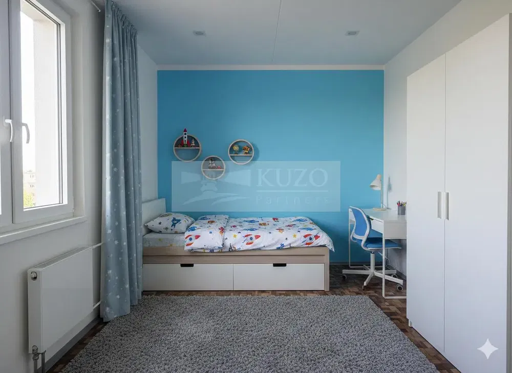 Detská izba; prirodzené svetlo, moderný štýl