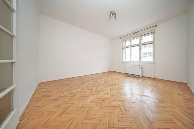 Living room; wood floor, natural light