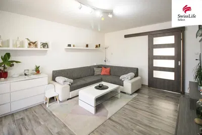 Obývačka; prirodzené svetlo, moderný štýl, drevená podlaha