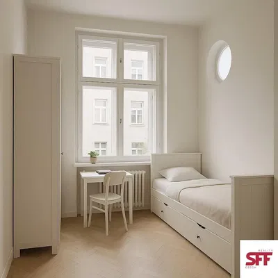 Spálňa; prirodzené svetlo, moderný štýl