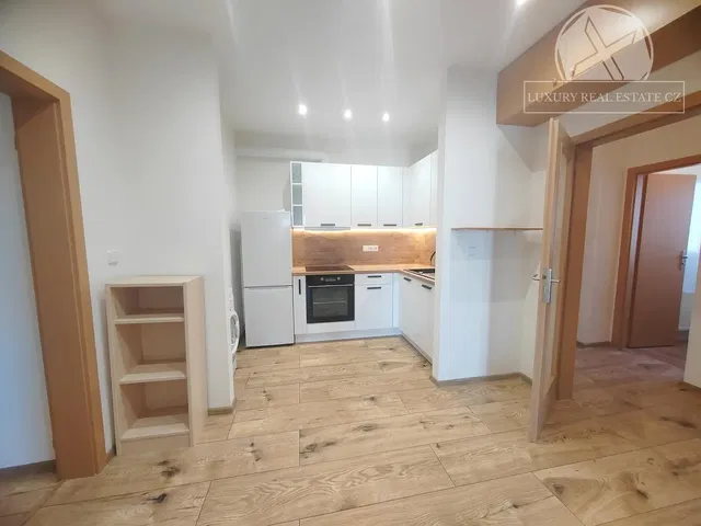 Kitchen; kitchen appliances, wood floor, renovated, natural light