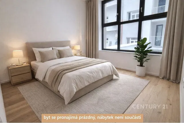 Slaapkamer; natuurlijk licht, moderne stijl