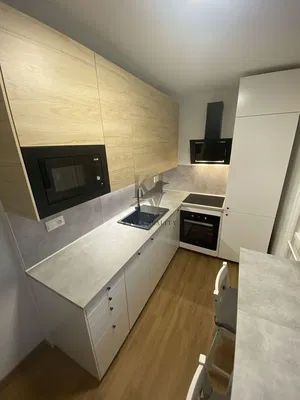 Kuchyňa; kuchynské spotrebiče, po rekonštrukcii, moderný štýl