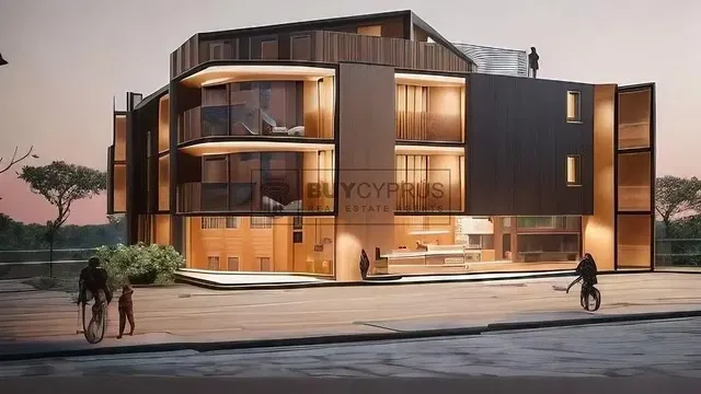 Casa y alrededores; vista