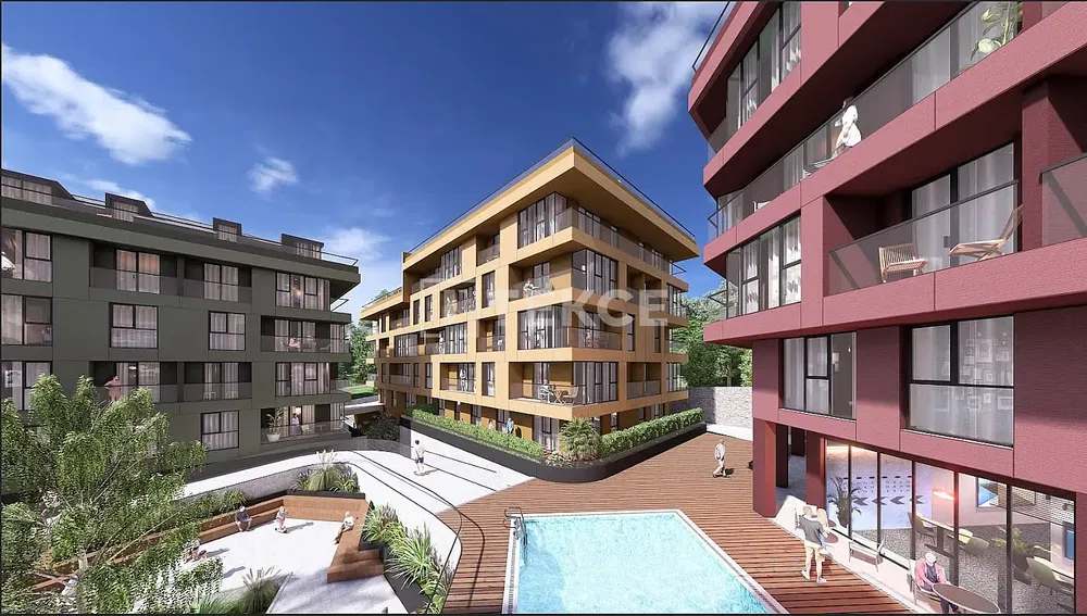 Dům a okolí; výhled