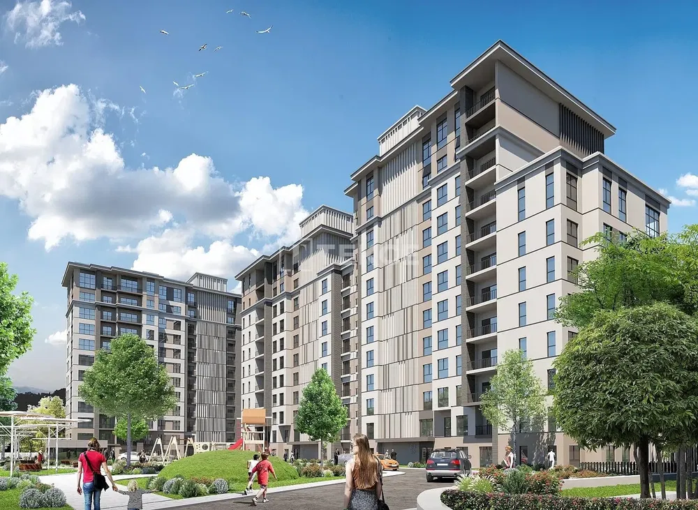 Dům a okolí; výhled