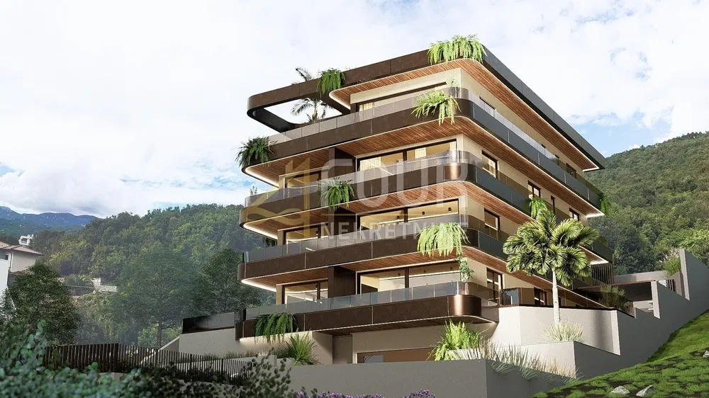 Casa y alrededores; vista