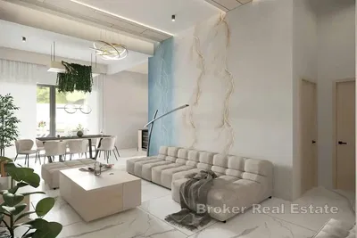 Salón; luz natural, estilo moderno, suelo de baldosas