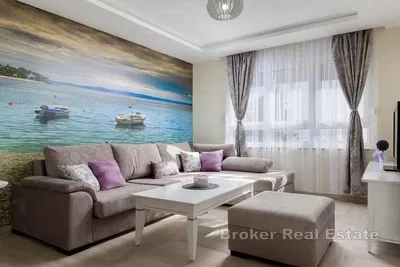 Wohnzimmer; blick, tageslicht, moderner stil