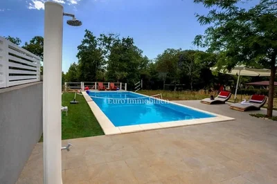 Haus und umgebung; blick