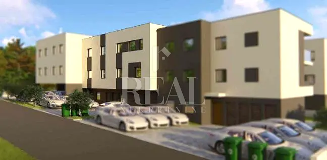 Maison et environs; vue