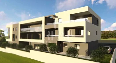 Maison et environs; vue