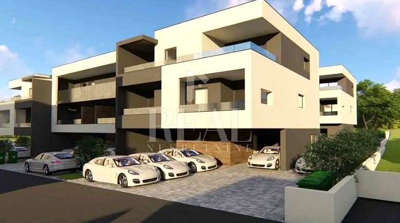 Maison et environs; vue