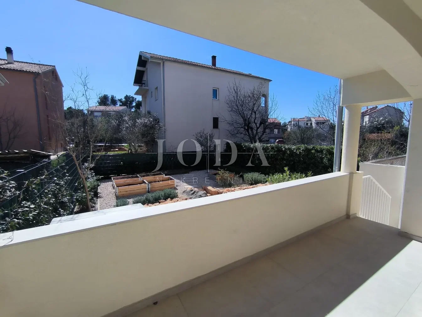 Terrasse; blick, fliesenboden