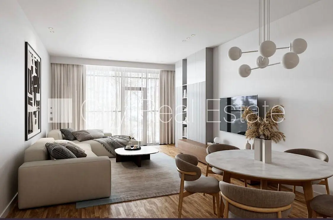 Wohnzimmer; tageslicht, moderner stil, holzboden