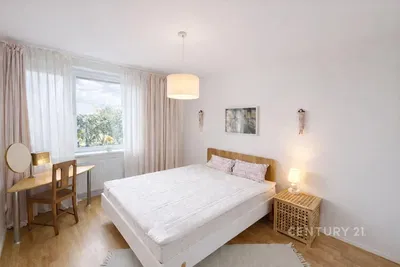 Schlafzimmer; tageslicht, moderner stil, holzboden