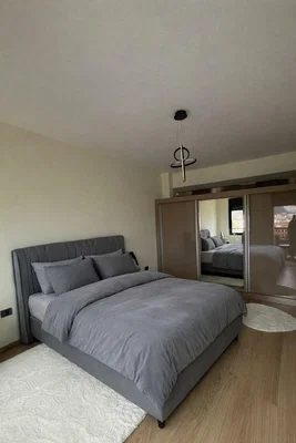 Schlafzimmer; tageslicht, moderner stil
