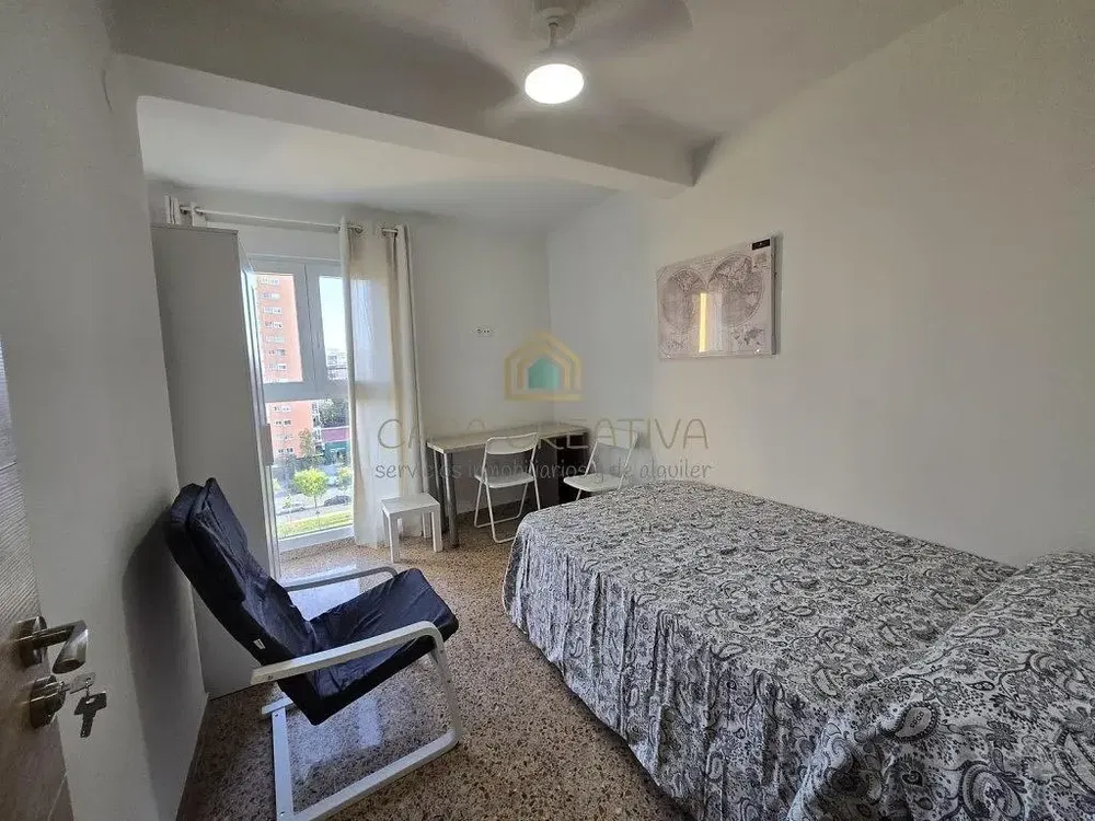 Yatak odası; doğal ışık, manzara