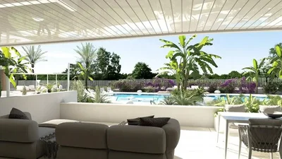 Terrazza; vista, luce naturale