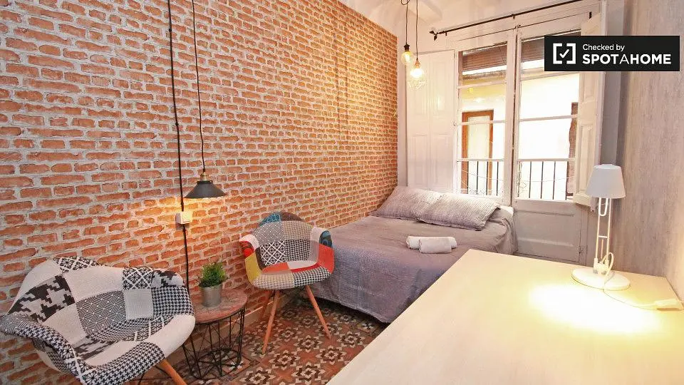 Schlafzimmer; tageslicht, moderner stil